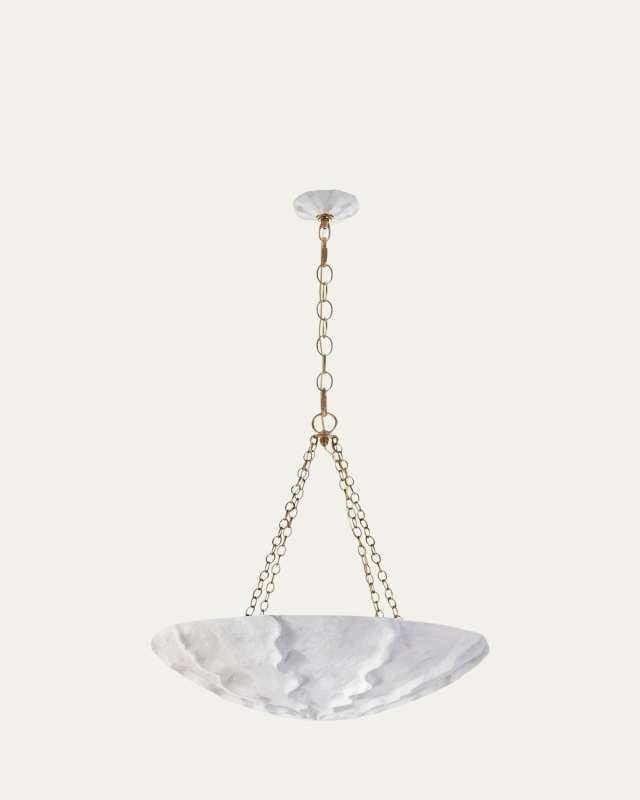 Benit Medium Sculpted Chandelier By AERIN